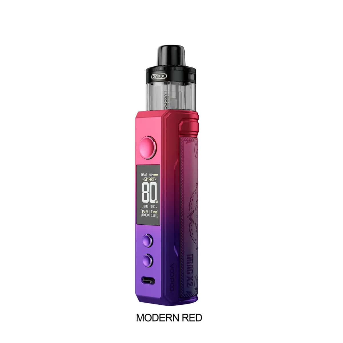 Drag X2 Mod Pod Kit 80W | red