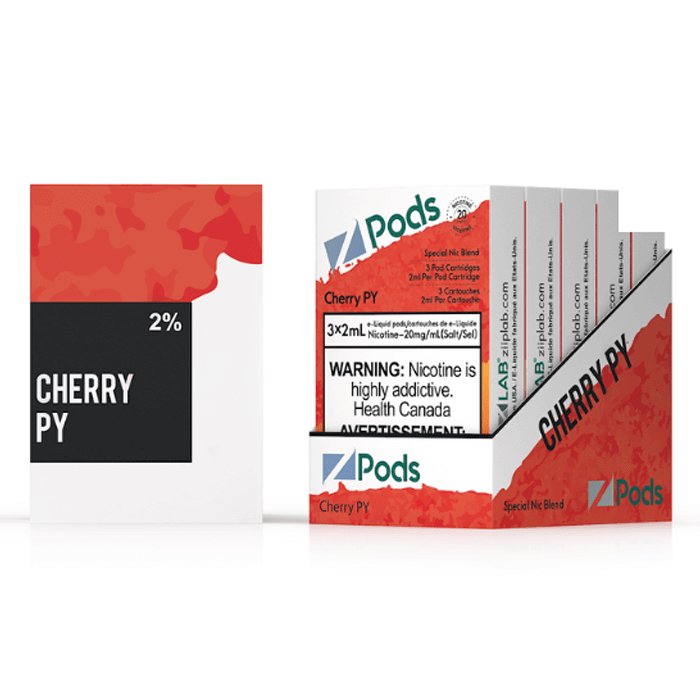 Z-PODS CHERRY PY Special Nic Blend (3 PACK) (S-Compatible) (Excised) | Zpods at The Vapor Bar