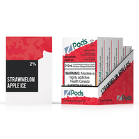 Thumbnail for Z-PODS STRAWMELON APPLE ICE Special Nic Blend (3 PACK) (S-Compatible) (Excised) | Zpods at The Vapor Bar