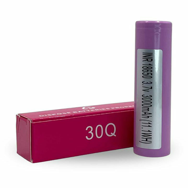 Vape Battery - 18650 SAMSUNG INR18650-30Q 3000MAH | Samsung at The Vapor Bar